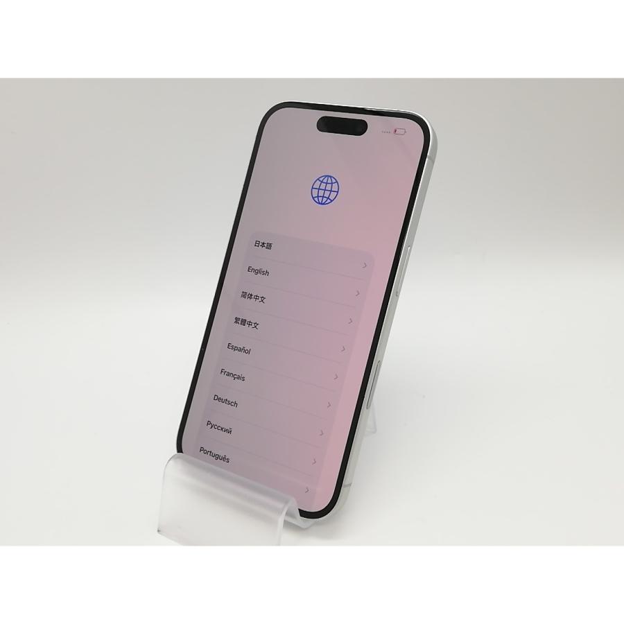 【中古】Apple docomo 【SIMフリー】 iPhone 16 128GB ホワイト MYDR3J/A【府中ル・シーニュ】保証期間１ヶ月【ランクA】の画像