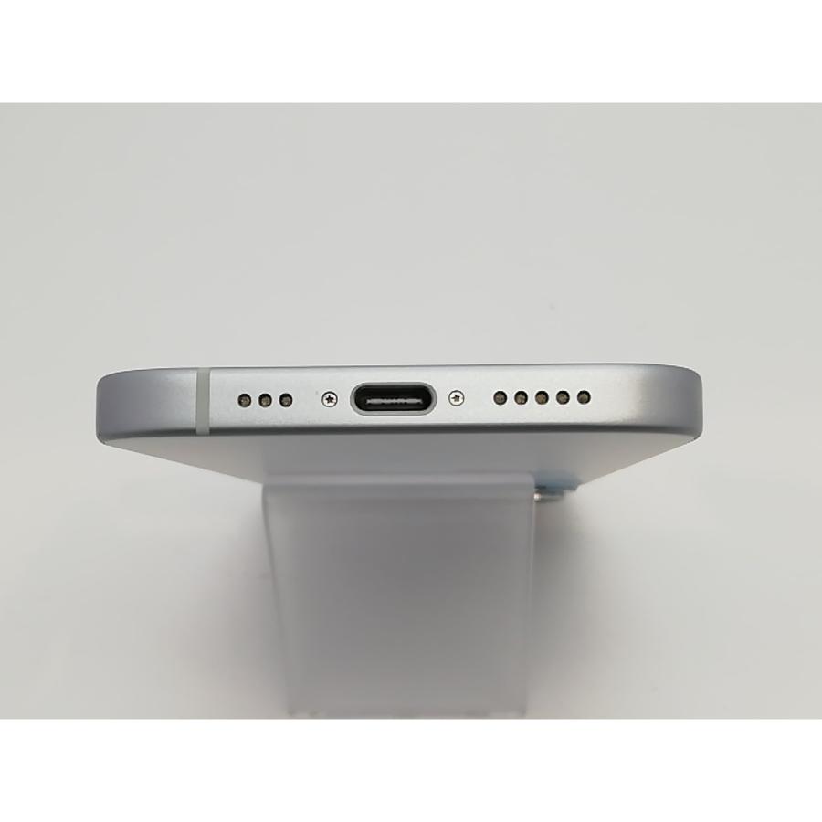 【中古】Apple docomo 【SIMフリー】 iPhone 15 128GB ブルー MTML3J/A【府中ル・シーニュ】保証期間１ヶ月【ランクA】の画像