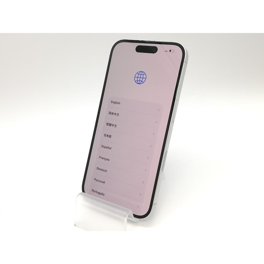 【中古】Apple 国内版 【SIMフリー】 iPhone 16 128GB ホワイト MYDR3J/A【府中ル・シーニュ】保証期間１ヶ月【ランクC】の画像