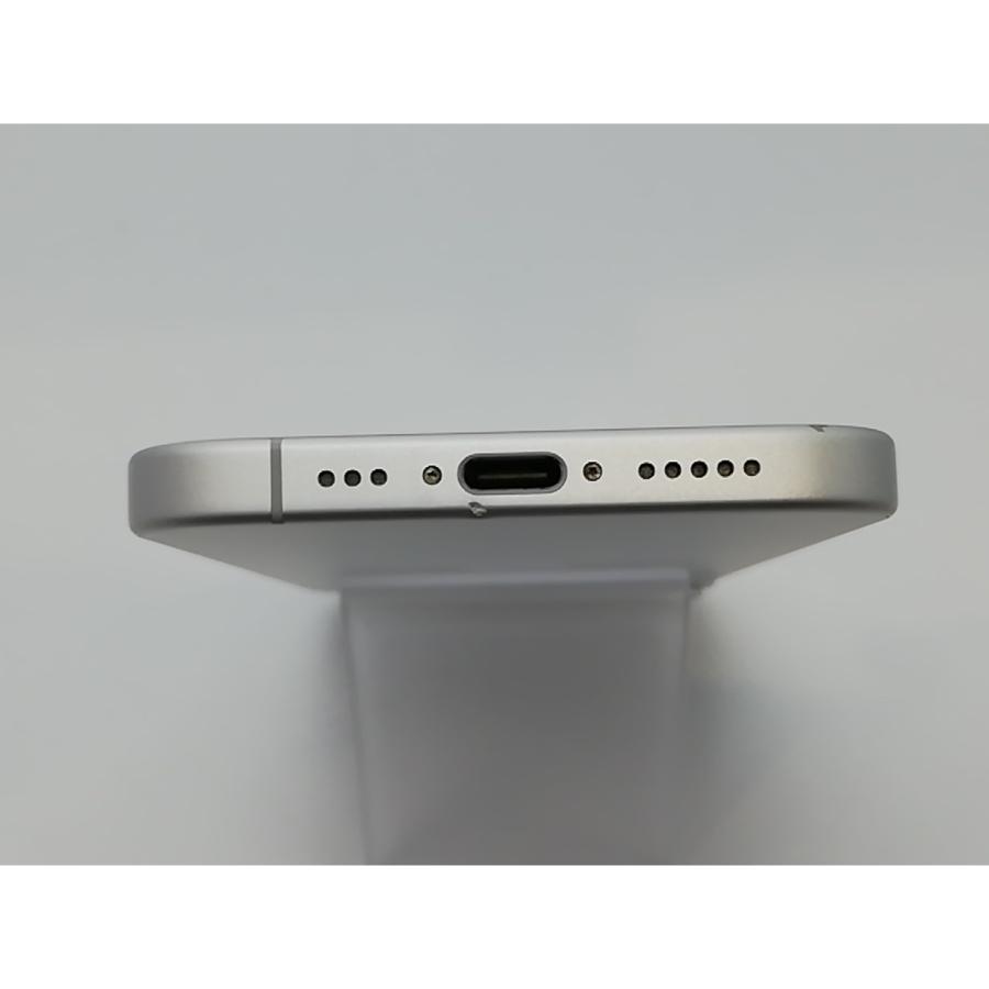 【中古】Apple 国内版 【SIMフリー】 iPhone 16 128GB ホワイト MYDR3J/A【府中ル・シーニュ】保証期間１ヶ月【ランクC】の画像