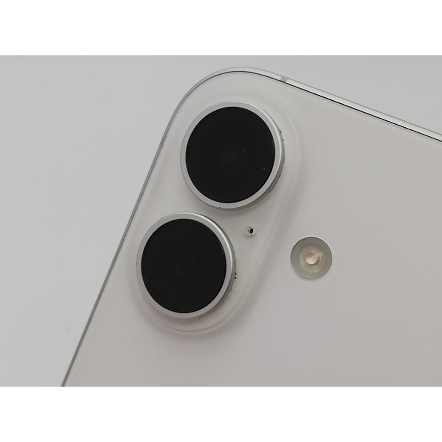 【中古】Apple 国内版 【SIMフリー】 iPhone 16 128GB ホワイト MYDR3J/A【府中ル・シーニュ】保証期間１ヶ月【ランクC】の画像
