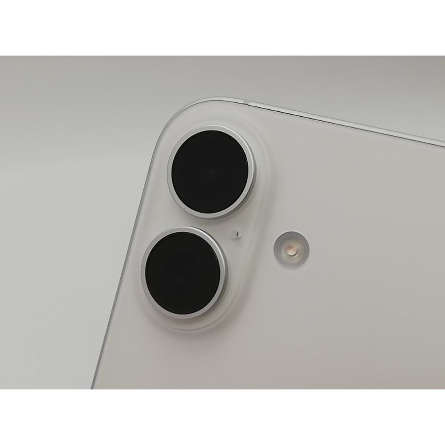【中古】Apple au 【SIMフリー】 iPhone 16 128GB ホワイト MYDR3J/A【府中ル・シーニュ】保証期間１ヶ月【ランクA】の画像