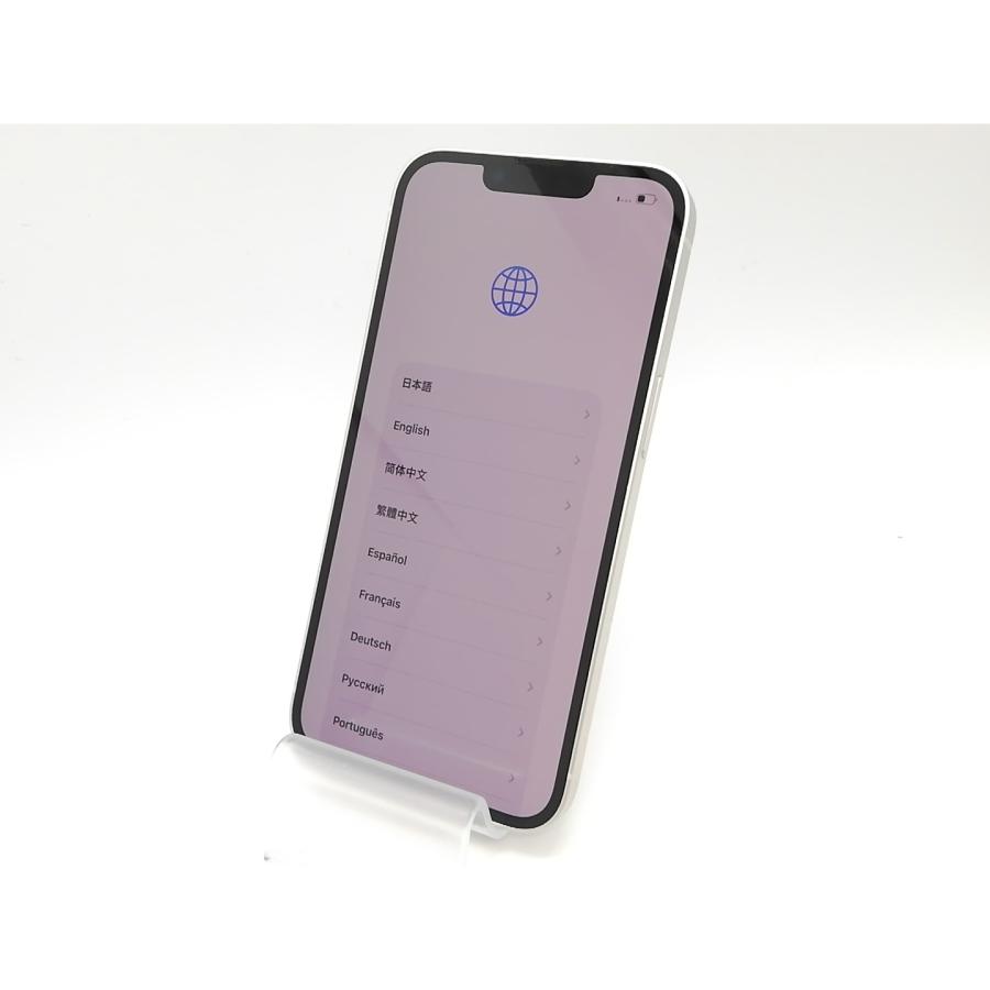 【中古】Apple 国内版 【SIMフリー】 iPhone 14 128GB スターライト MPUQ3J/A【府中ル・シーニュ】保証期間１ヶ月【ランクA】の画像