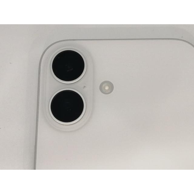 【中古】Apple 国内版 【SIMフリー】 iPhone 16 128GB ホワイト MYDR3J/A【府中ル・シーニュ】保証期間１ヶ月【ランクA】の画像