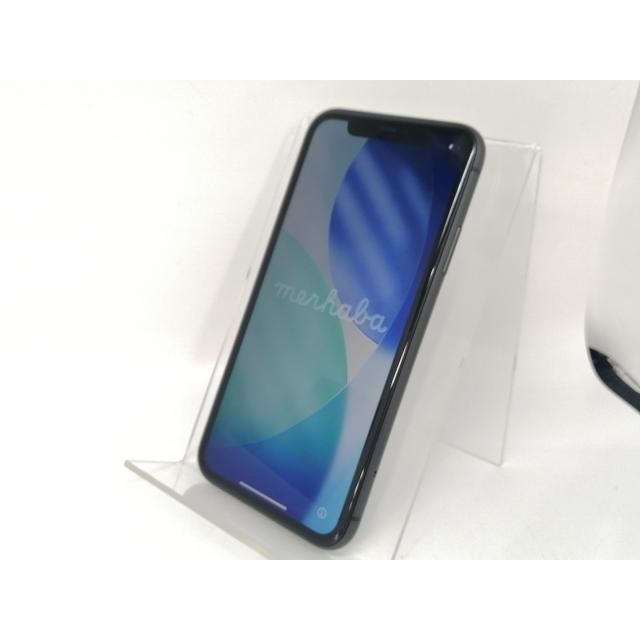 中古】Apple au 【SIMロック解除済み】 iPhone 11 128GB ブラック