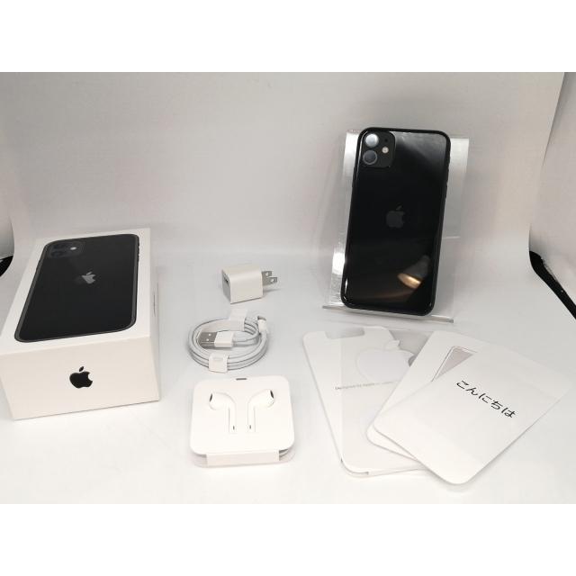 中古】Apple au 【SIMロック解除済み】 iPhone 11 128GB ブラック