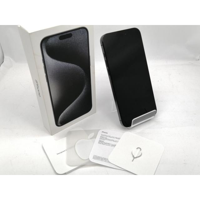 中古】Apple 国内版 【SIMフリー】 iPhone 15 Pro Max 256GB ブラック