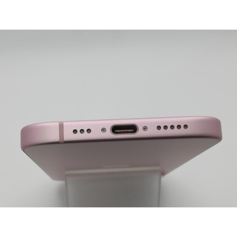 【中古】Apple docomo 【SIMフリー】 iPhone 15 128GB ピンク MTMJ3J/A【新橋烏森通り】保証期間１ヶ月【ランクA】の画像