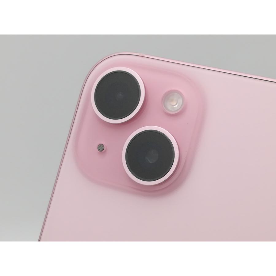 【中古】Apple docomo 【SIMフリー】 iPhone 15 128GB ピンク MTMJ3J/A【新橋烏森通り】保証期間１ヶ月【ランクA】の画像