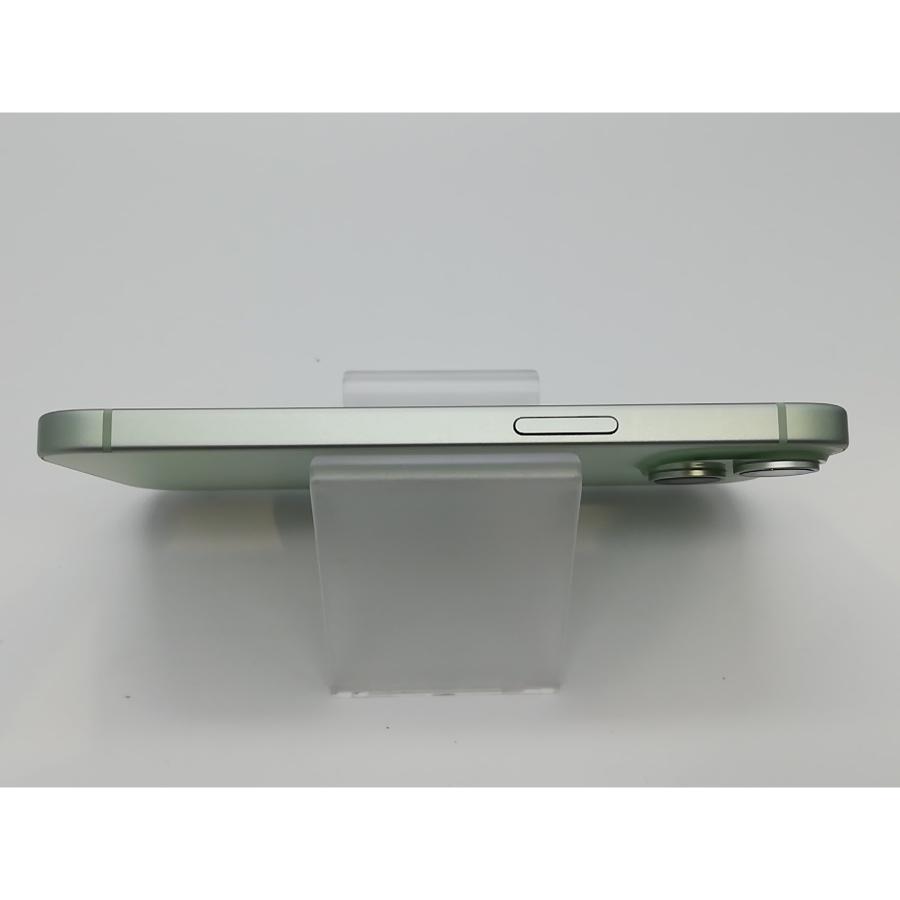 【中古】Apple 国内版 【SIMフリー】 iPhone 15 128GB グリーン MTMM3J/A【府中ル・シーニュ】保証期間１ヶ月【ランクA】の画像