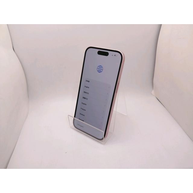 中古】Apple 国内版 【SIMフリー】 iPhone 15 128GB ピンク MTMJ3J/A