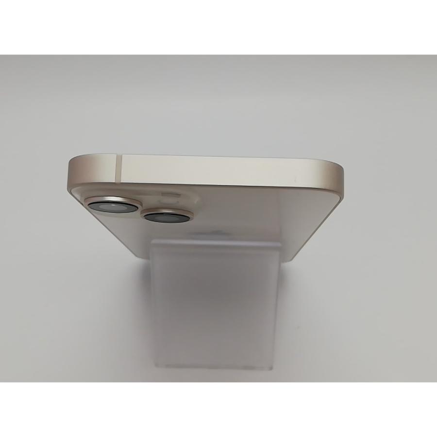 【中古】Apple au 【SIMフリー】 iPhone 14 128GB スターライト MPUQ3J/A【府中ル・シーニュ】保証期間１ヶ月【ランクA】の画像