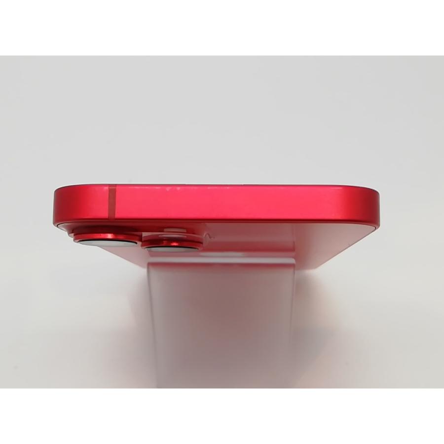 【中古】Apple docomo 【SIMフリー】 iPhone 14 128GB  (PRODUCT)RED MPV93J/A【府中ル・シーニュ】保証期間１ヶ月【ランクA】の画像