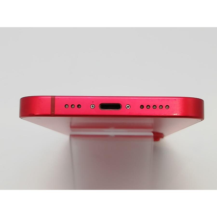 【中古】Apple docomo 【SIMフリー】 iPhone 14 128GB  (PRODUCT)RED MPV93J/A【府中ル・シーニュ】保証期間１ヶ月【ランクA】の画像