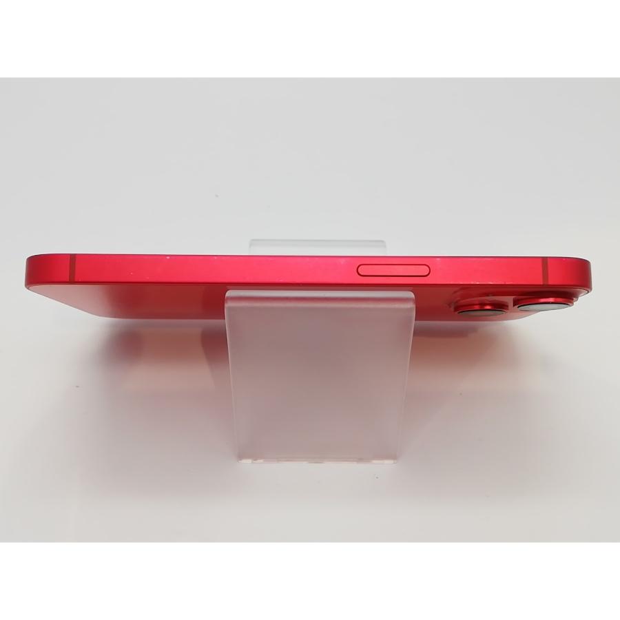 【中古】Apple docomo 【SIMフリー】 iPhone 14 128GB  (PRODUCT)RED MPV93J/A【府中ル・シーニュ】保証期間１ヶ月【ランクA】の画像