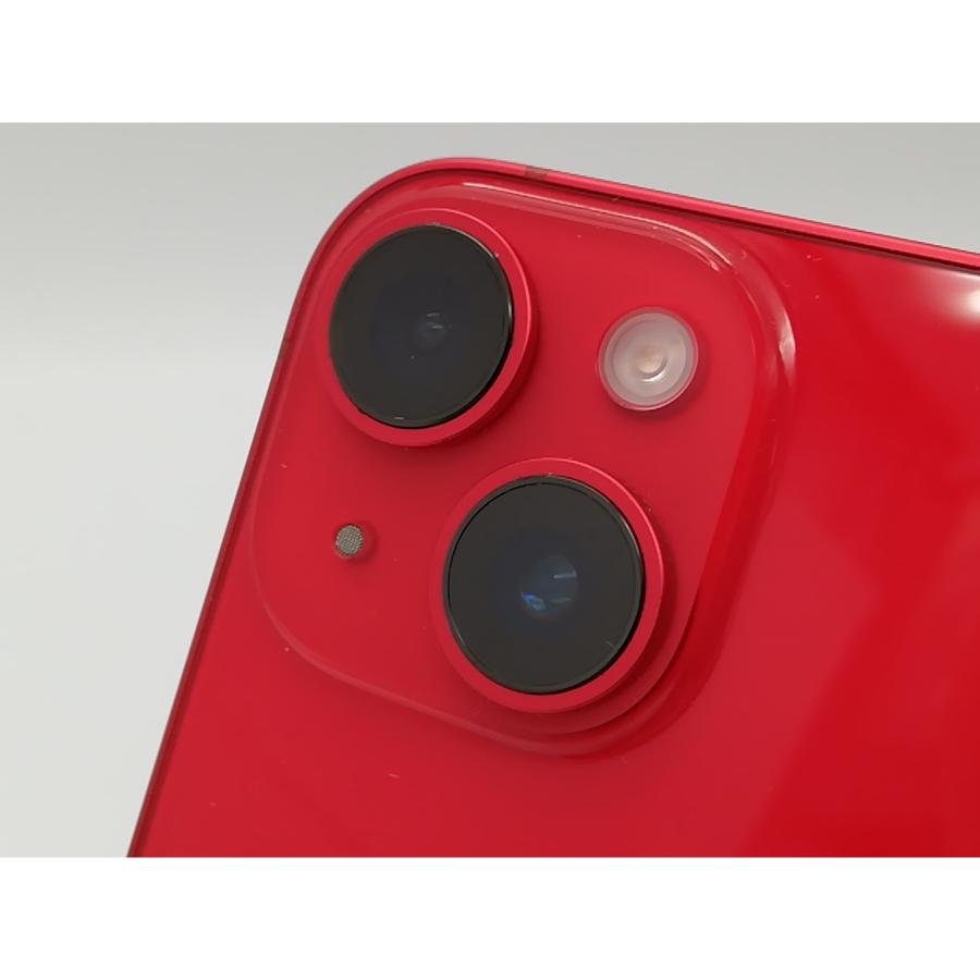 【中古】Apple docomo 【SIMフリー】 iPhone 14 128GB  (PRODUCT)RED MPV93J/A【府中ル・シーニュ】保証期間１ヶ月【ランクA】の画像