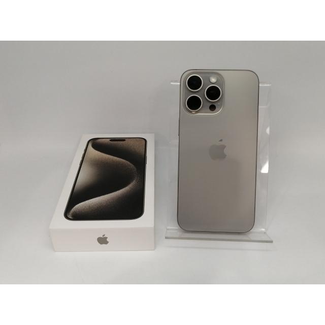 【中古】Apple au 【SIMフリー】 iPhone 15 Pro Max 256GB ナチュラルチタニウム MU6R3J/A【東池袋1丁目】保証期間１ヶ月【ランクA】の画像