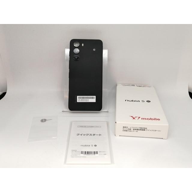 中古】ZTE ymobile 【SIMフリー】 nubia S 5G 4GB 128GB ブラック