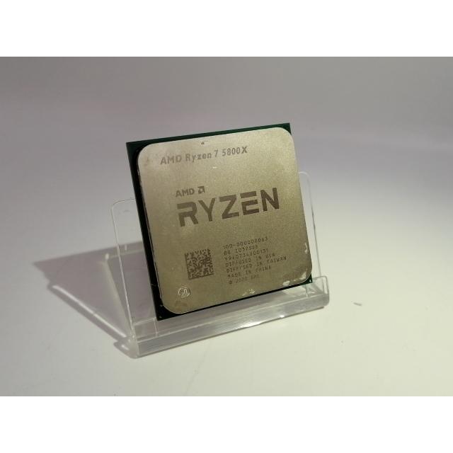 中古】AMD Ryzen 7 5800X (3.8GHz/TC:4.7GHz) bulk AM4/8C/16T/L3 32MB