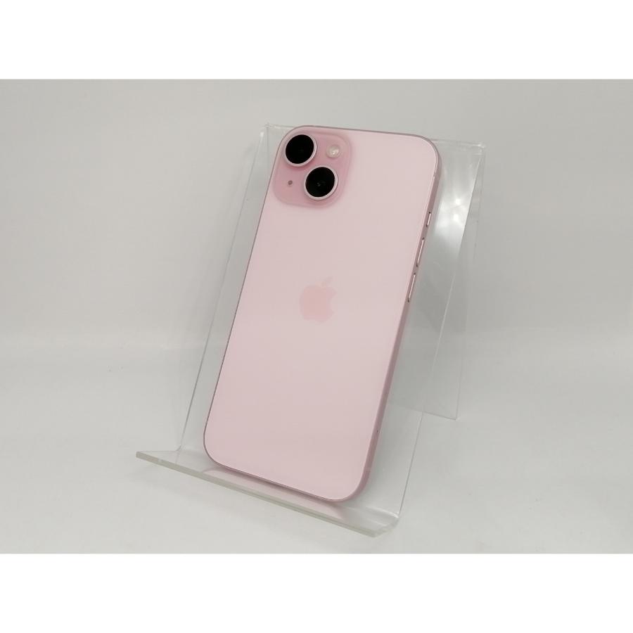 中古】Apple 国内版 【SIMフリー】 iPhone 15 128GB ピンク MTMJ3J/A