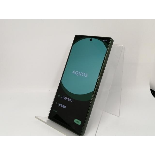 中古】SHARP docomo 【SIMフリー】 AQUOS R9 グリーン 12GB 256GB SH