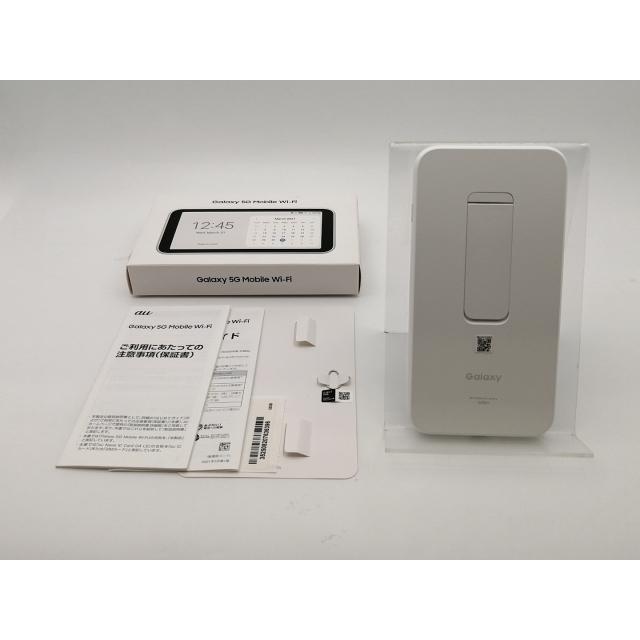 中古】SAMSUNG UQmobile 【SIMフリー】 Galaxy 5G Mobile Wi-Fi SCR01
