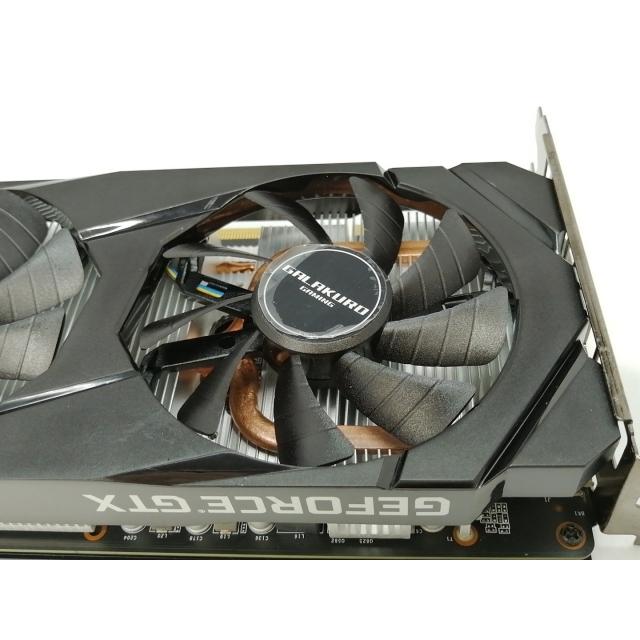 中古】玄人志向 GG-GTX1660-E6GB/DF GTX1660/6GB(GDDR5)/PCI-E【東池袋