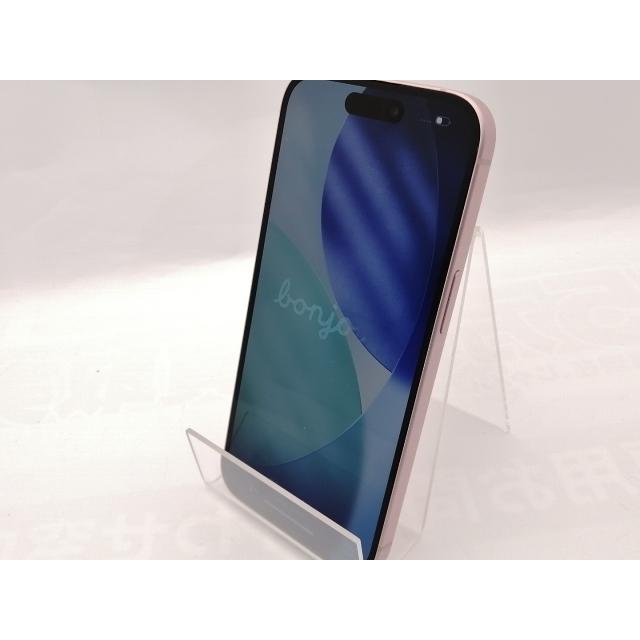 中古】Apple 国内版 【SIMフリー】 iPhone 15 128GB ピンク MTMJ3J/A