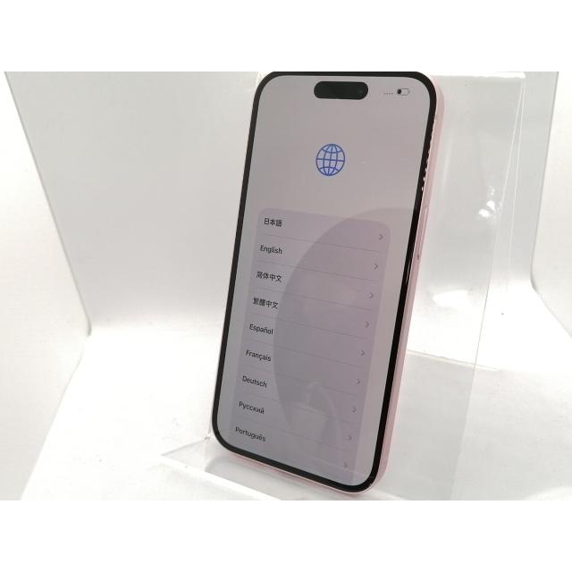 中古】Apple docomo 【SIMフリー】 iPhone 15 128GB ピンク MTMJ3J/A