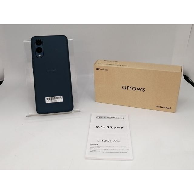 中古】FCNT SoftBank 【SIMフリー】 arrows We2 ネイビーグリーン 4GB