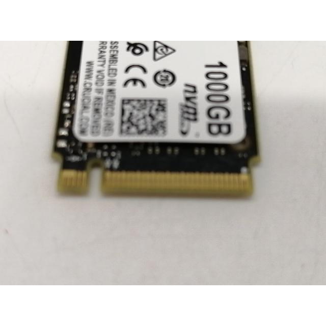 【開封・未使用品】Crucial SSD P2 CT1000P2SSD8JP 中古】Crucial P2(CT1000P2SSD8JP) 1TB/M.2 2280(PCIe3.0 NVMe)/QLC