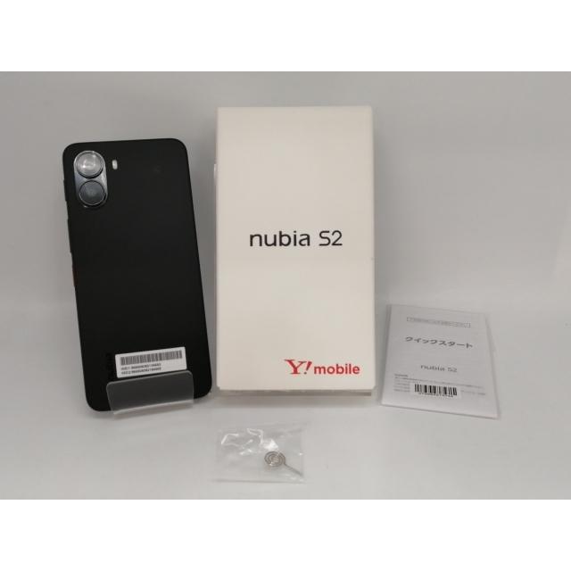 nubia S2 ブラック 6GB/128GB Y!mobile購入品 未使用】Nubia ymobile 【SIMフリー】 nubia S2 6GB 128GB ブラック
