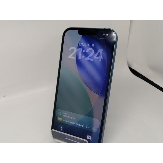 iPhone 13 【中古】Apple au 【SIMフリー】 256GB ブルー MLNM3J/A