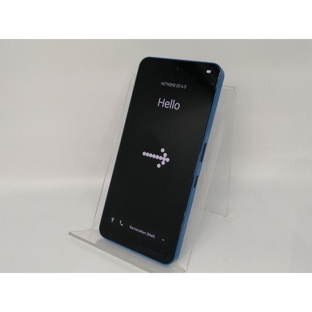 中古】NOTHING 楽天モバイル 【SIMフリー】 Nothing Phone (3a) ブルー