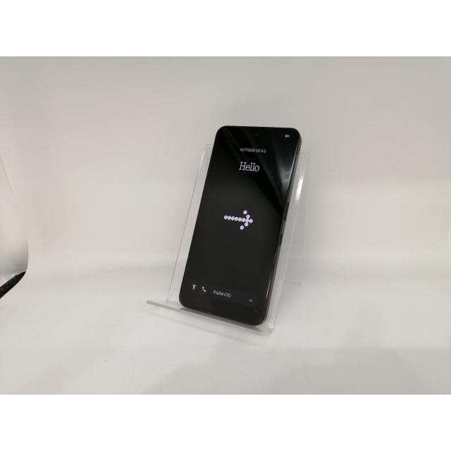 中古】NOTHING 国内版 【SIMフリー】 Nothing Phone (3a) ブラック 8GB