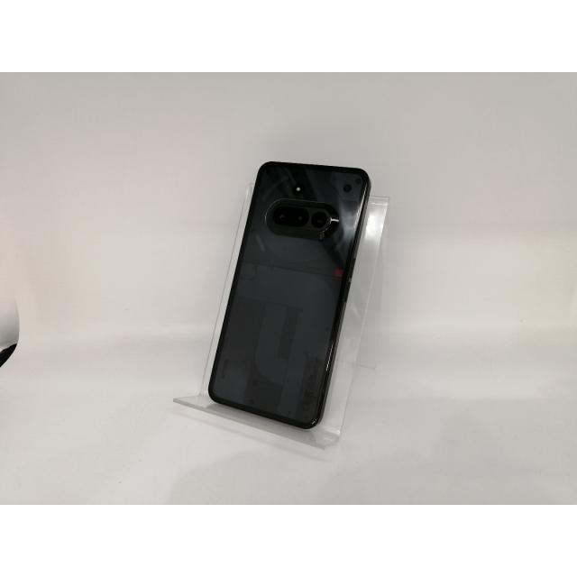 中古】NOTHING 国内版 【SIMフリー】 Nothing Phone (3a) ブラック 8GB