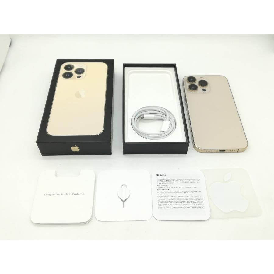 【中古】Apple au 【SIMフリー】 iPhone 13 Pro 128GB ゴールド MLUH3J/A【仙台駅西口】保証期間１ヶ月【ランクA】｜janpara｜04