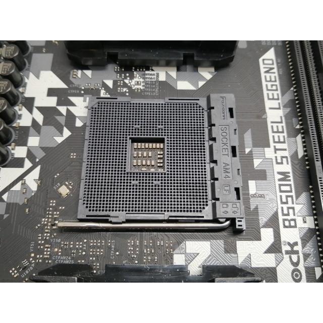 中古】ASRock B550M Steel Legend B550/AM4/2.5GbitLAN/MicroATX【仙台