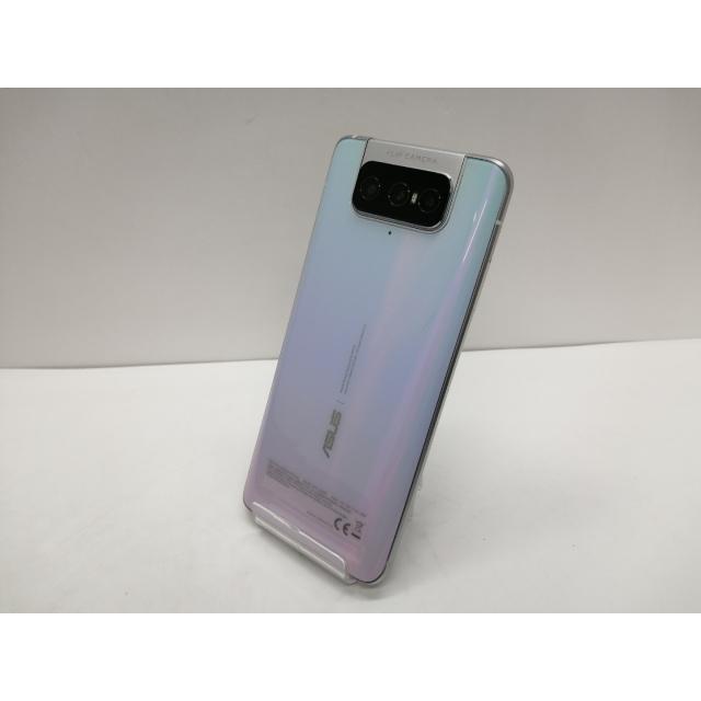 中古】ASUS 国内版 【SIMフリー】 ZenFone 7 Pro パステルホワイト 8GB