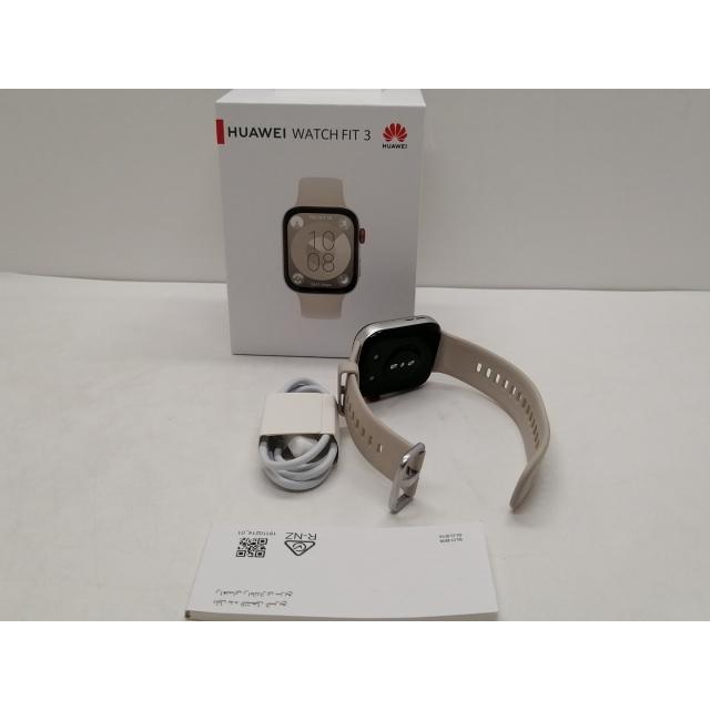 中古】Huawei HUAWEI WATCH FIT 3 ホワイト【仙台イービーンズ】保証
