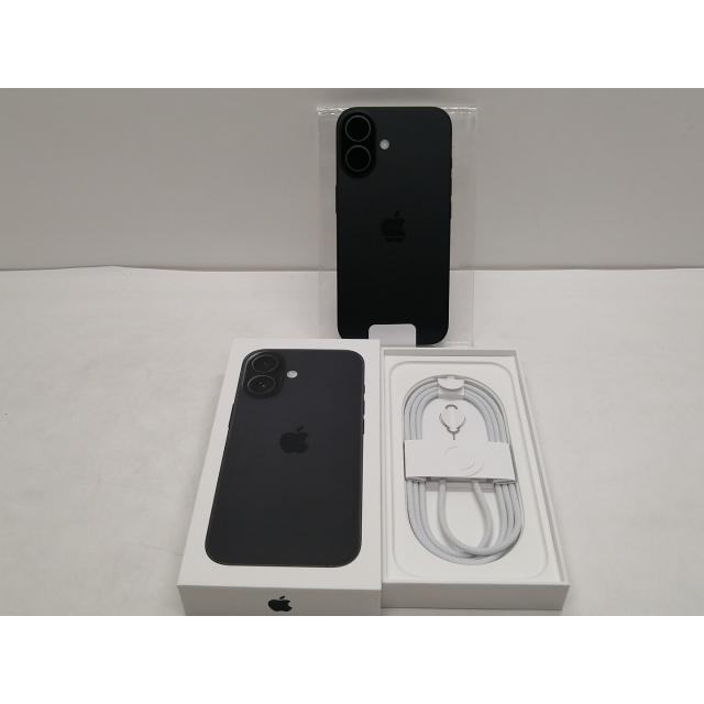 未使用】Apple 国内版 【SIMフリー】 iPhone 16 256GB ブラック MYDW3J