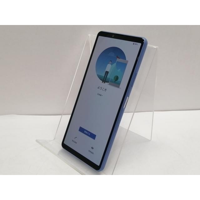 Xperia 10 lll ブルー 128GB SIMロック解除済み 中古】SONY au 【SIMロック解除済み】 Xperia 10 III ブルー 6GB