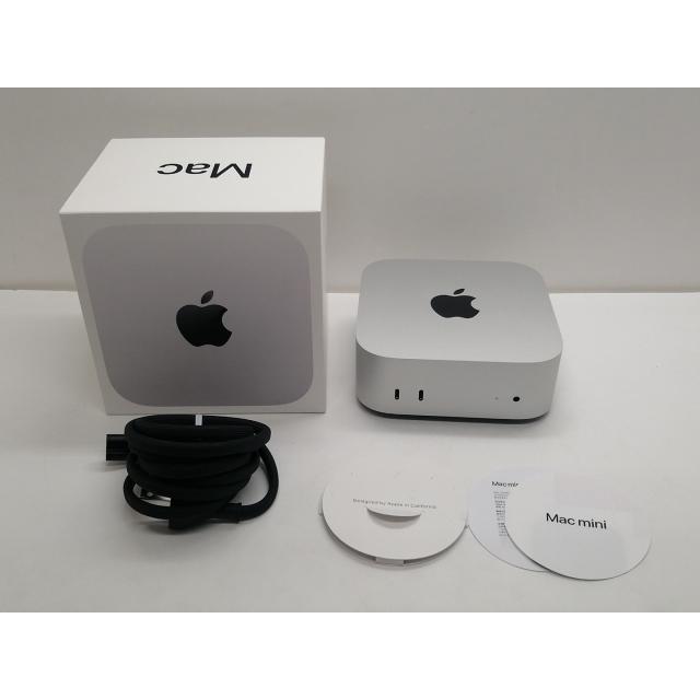 中古】Apple Mac mini M4(CPU:10C/GPU:10C) 16GB/256GB シルバー