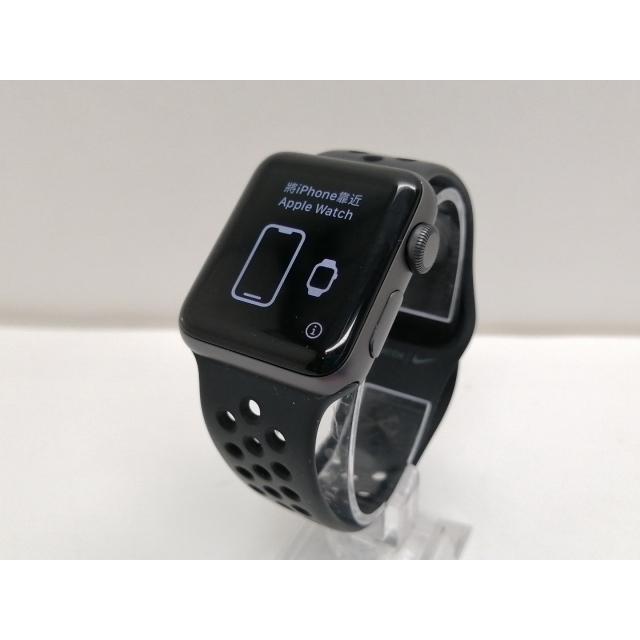 中古】Apple Watch Series3 Nike+ 38mm GPS スペースグレイアルミ 