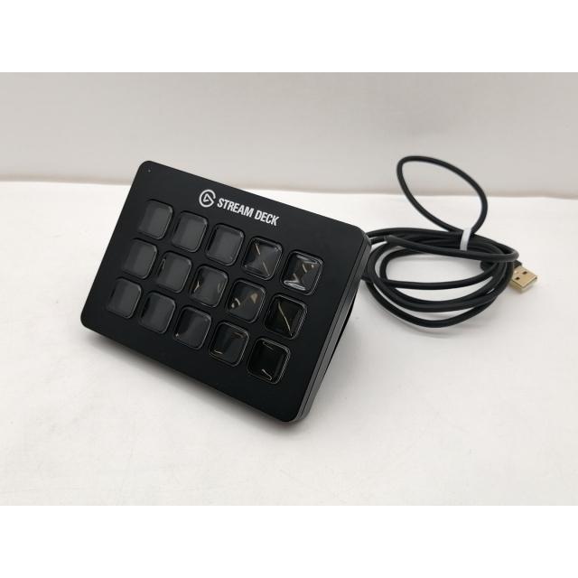 中古】elgato STREAM DECK MK.2 [ブラック]【仙台イービーンズ】保証 