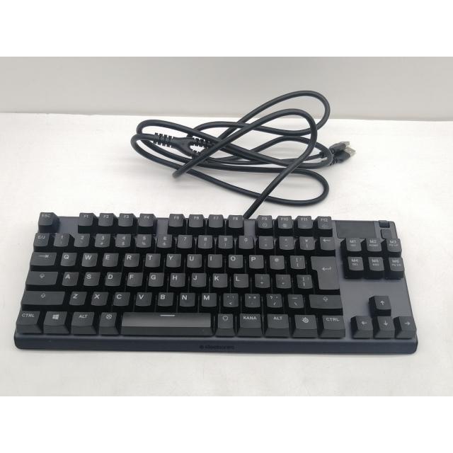 中古】SteelSeries Apex Pro TKL JP [ブラック]【仙台イービーンズ
