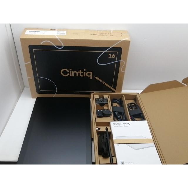 中古】WACOM Cintiq 16 DTK168K4C [16インチ液晶ペンタブレット