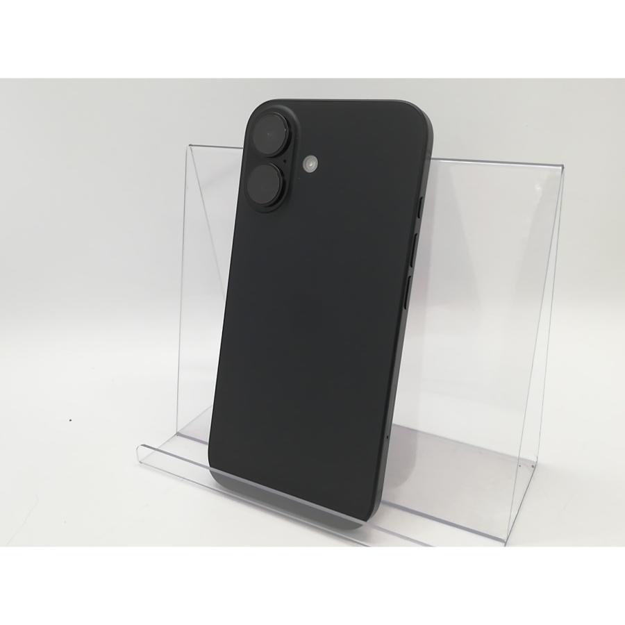 中古】Apple 国内版 【SIMフリー】 iPhone 16 256GB ブラック MYDW3J/A