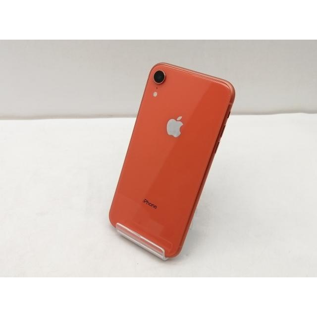 ジャンク品 iPhoneXR 64GB コーラル au SIMロック解除済み 本体のみ