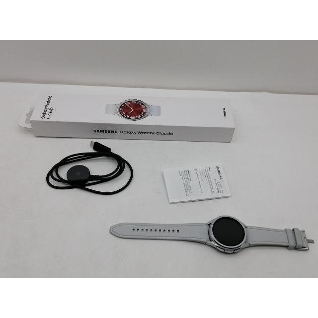 中古】SAMSUNG Galaxy Watch6 Classic 43mm Wi-Fi/Bluetoothモデル SM